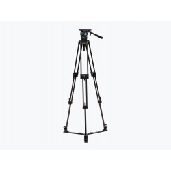 BENRO KIT TRIPODE VIDEO DOBLE TUBO CARBONO BVX18CFK