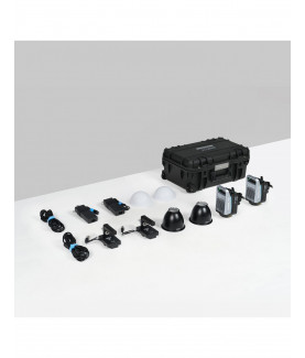 NANLITE KIT 2 X FOCO NANLITE FC-120B BI-COLOR + BATTERY GRIP