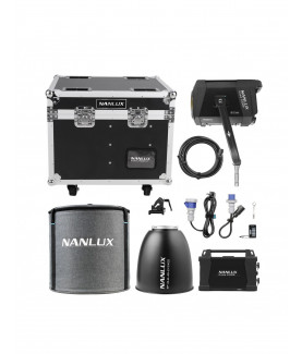 Foco Nanlux Evoke 2400B Bi-color Spot Light + Flight case + Bolso