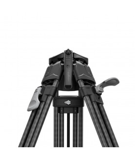 Leofoto LVF-163C+FH-10 Trípode de fibra de carbono y cabezal fluido