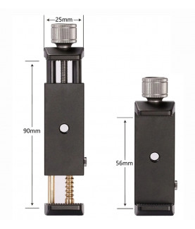 LEOFOTO PC-90II – Pinza universal para smartphone con pinza 1/4