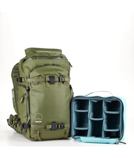 SHIMODA MOCHILA ACTION V2 X25 STARTER KIT ARMY GREEN