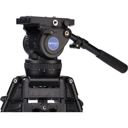 BENRO KIT TRIPODE VIDEO DOBLE TUBO ALUMINIO BV10