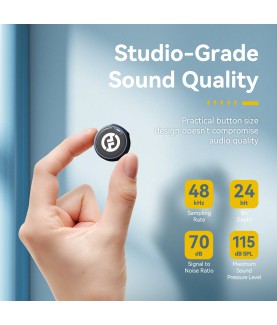 Hollyland Lark M2 MINI Combo de Micrófono Inalámbrico para movil y camara