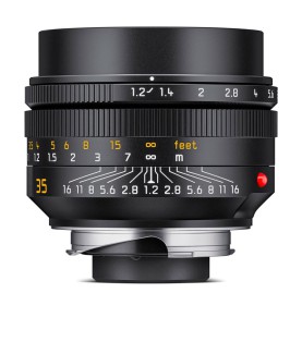 Leica Noctilux-M 35 mm F1.2 ASPH Black Anodized Finish | Leica 11635