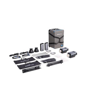 NANLITE FC-500B KIT 2 FOCOS CON MALETA TROLLEY