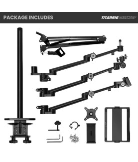 TARION Titanrig Desktop Set 4 en 1