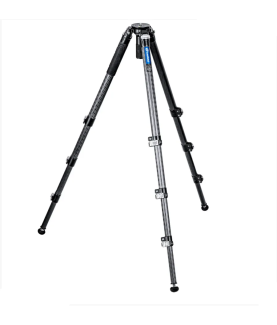 Leofoto LVM-324C + BV-10 – Trípode de Carbono con Rótula Fluida de Vídeo