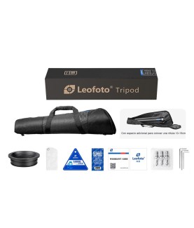 Leofoto LM-404C | Trípode Carbono Profesional Summit
