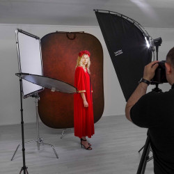 Lastolite Fondo Vintage 1,5m x 2,1m Aubergine/Crimson