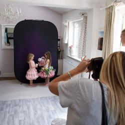 Lastolite Fondo Vintage 1,5m x 2,1m Aubergine/Crimson