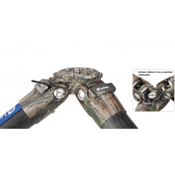 LEOFOTO kit Tripode Carbono LS-365CEX + PG-1 CAMUFLAGE