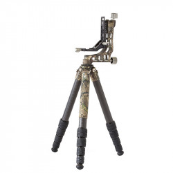 LEOFOTO kit Tripode Carbono LS-365CEX + PG-1 CAMUFLAGE